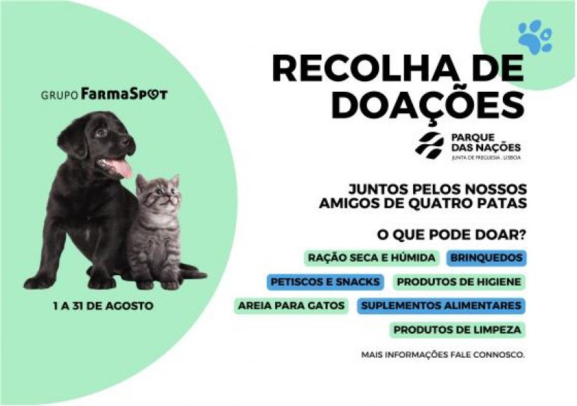 Campanha Solid&aacute;ria para animais