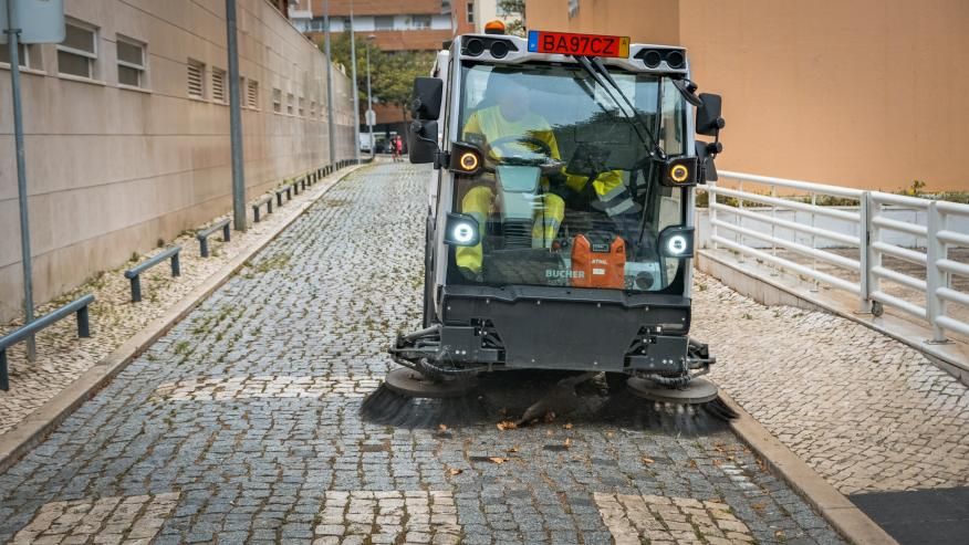 Varredora na zona Norte