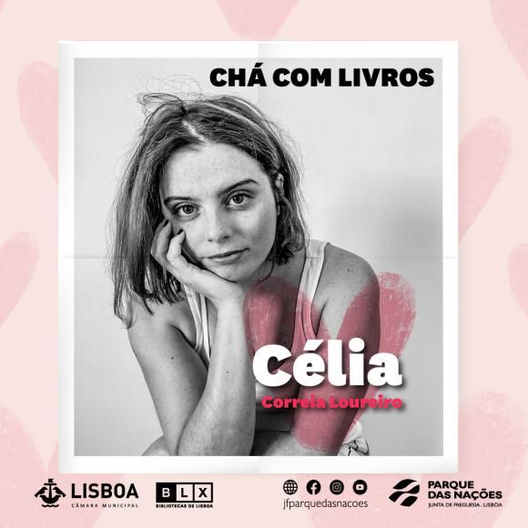 Ch&aacute; com livros' com C&eacute;lia Loureiro