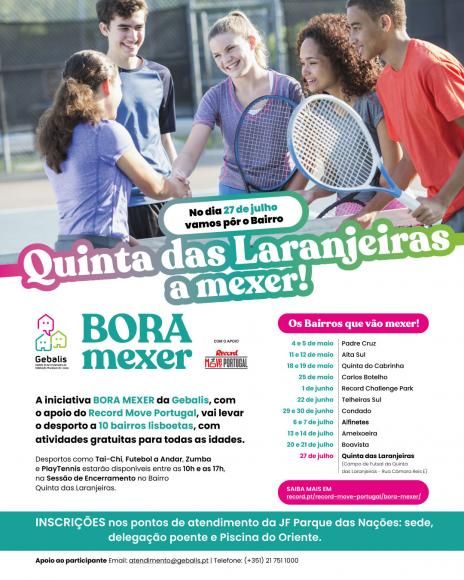 Quinta das Laranjeiras a mexer