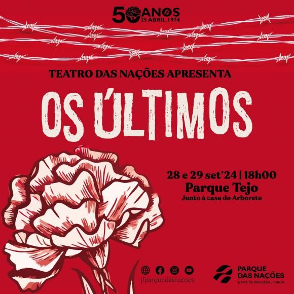 Teatro ao ar livre no Parque Tejo