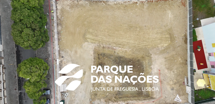 Constru&ccedil;&atilde;o do Centro de Sa&uacute;de no Parque das Na&ccedil;&otilde;es