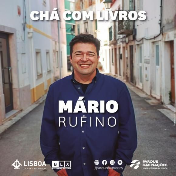 Ch&aacute; com Livros de volta com M&aacute;rio Rufino