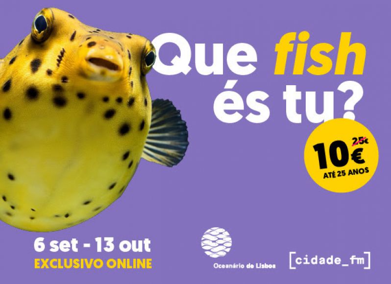 Que 'fish' &eacute;s tu? Ocean&aacute;rio a 10&euro; at&eacute; aos 25 anos