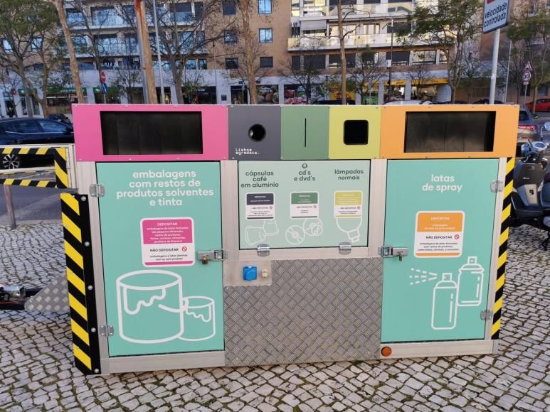 Ecocentro m&oacute;vel no Parque das Na&ccedil;&otilde;es