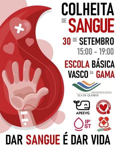 Colheita de sangue dia 30 de setembro EBIVG