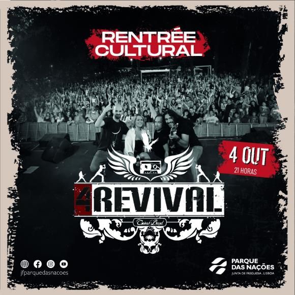 Concerto 4Revival Band na Rentre&eacute; Cultural da JFPN