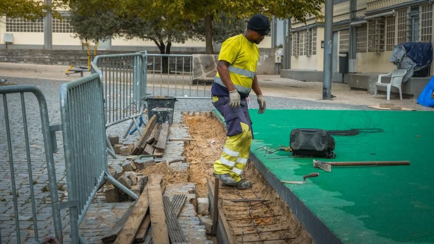 Parque Calist&eacute;nico na Quinta das Laranjeiras