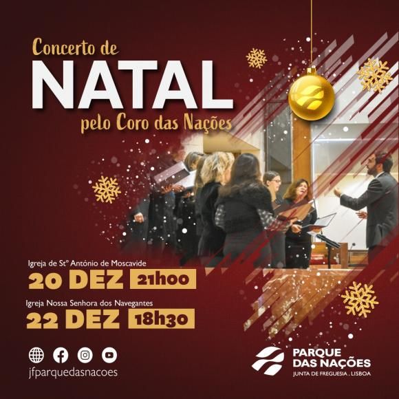 Concertos de Natal pelo Coro das Na&ccedil;&otilde;es