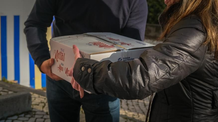 Entregues 173 de cabazes de Natal