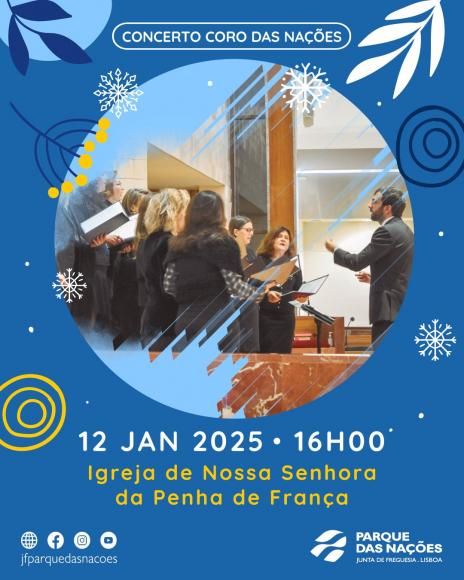 Coro das Na&ccedil;&otilde;es na Igreja da Penha de Fran&ccedil;a