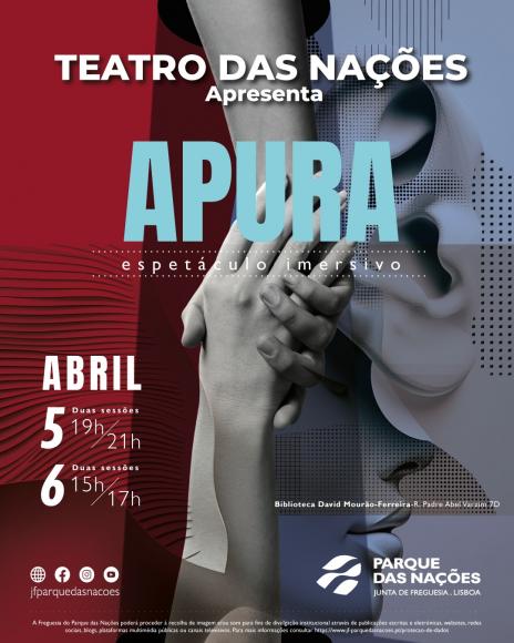 Teatro das Na&ccedil;&otilde;es convida para experi&ecirc;ncia imersiva na Biblioteca