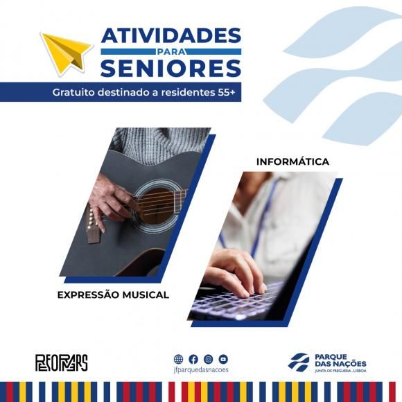 Aulas de Inform&aacute;tica e Express&atilde;o Musical para 55+