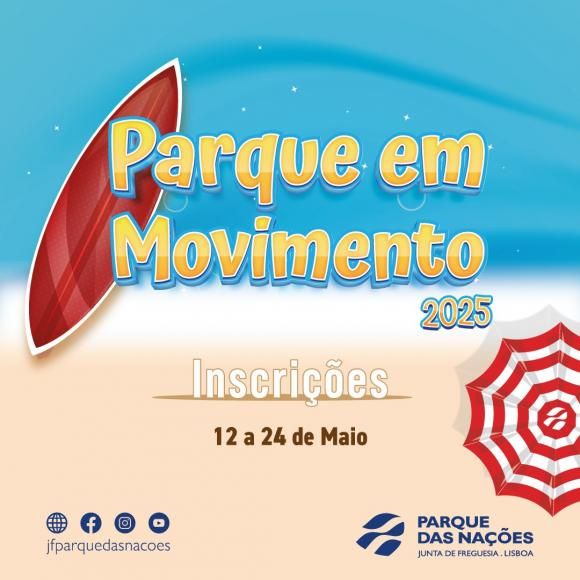 Parque em Movimento em Junho - Inscri&ccedil;&otilde;es come&ccedil;am hoje