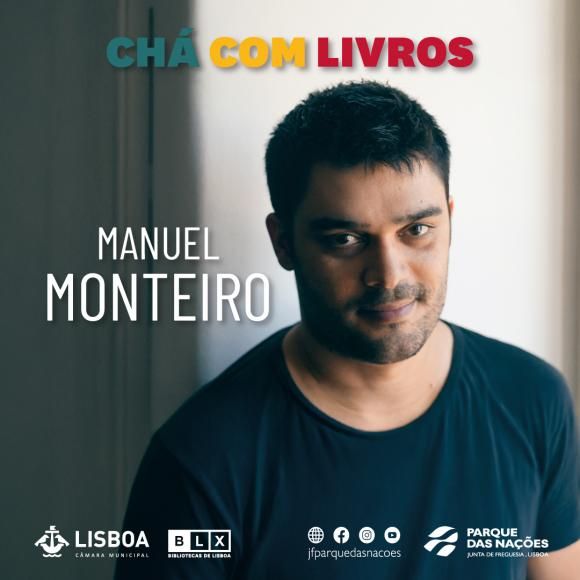 &ldquo;Ch&aacute; com livros&rdquo; convida Manuel Monteiro