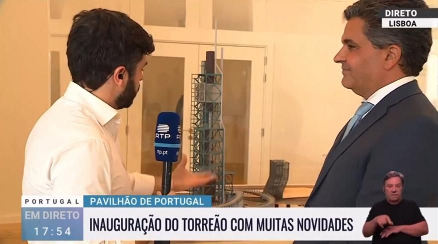 Inaugura&ccedil;&atilde;o Centro Interpretativo do Parque das Na&ccedil;&otilde;es