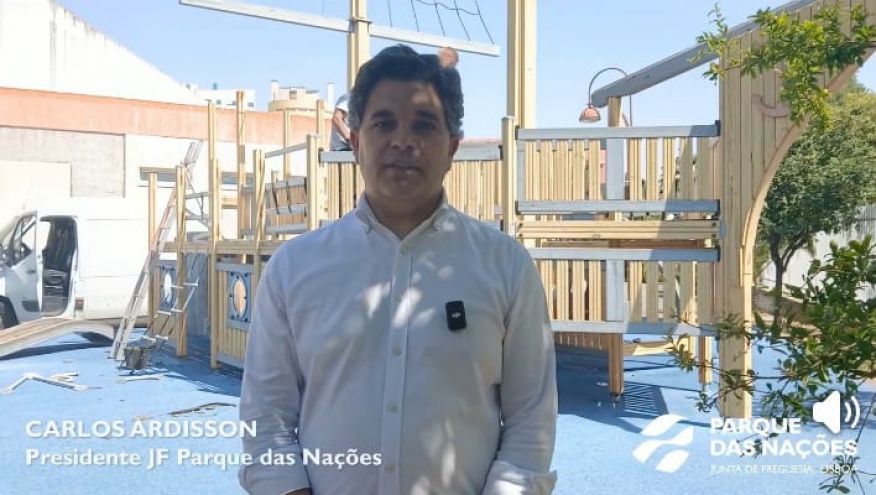 Parque infantil da Vasco da Gama j&aacute; est&aacute; a ser recuperado
