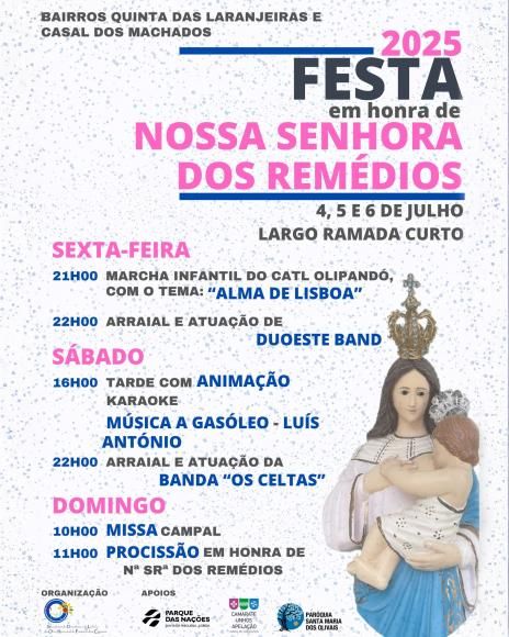 Festa em honra da Nossa Senhora dos Rem&eacute;dios