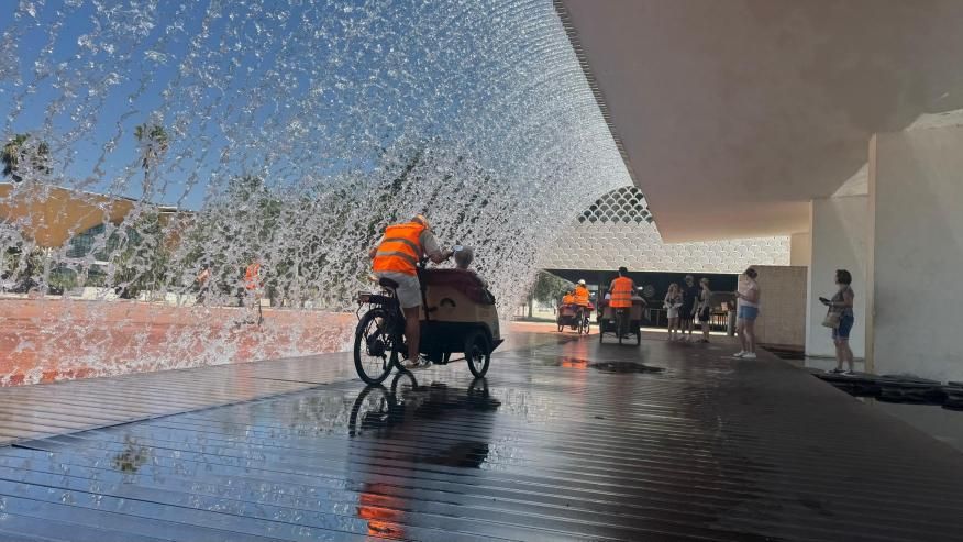 Pedalar sem idade no Parque das Na&ccedil;&otilde;es
