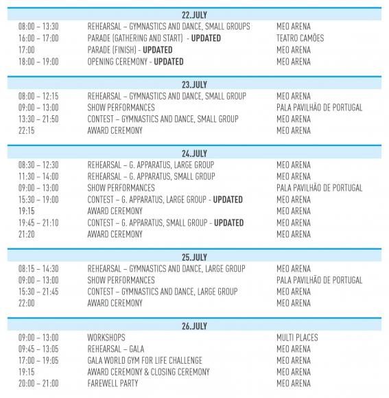 Programa World Gym for Life