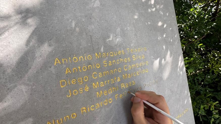 Placa memorial
