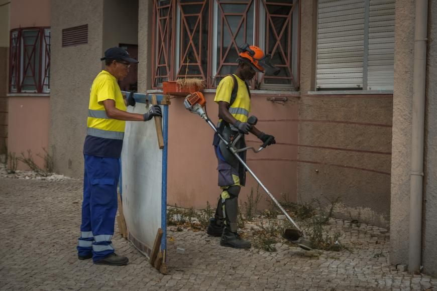 Deservagem na zona poente
