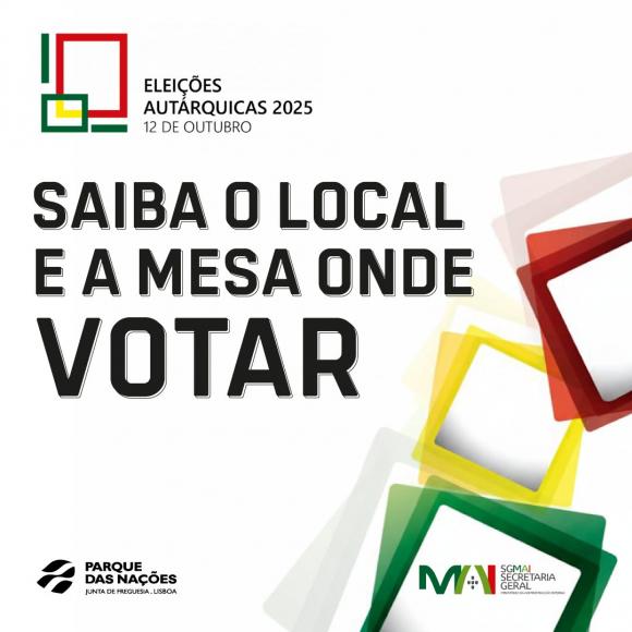 Saiba onde está recenseado para votar