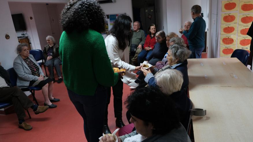 Seniores festejam São Martinho no Centro de Dia