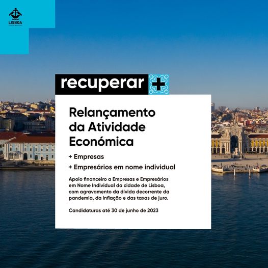 Programa Recuperar + Programa de Apoio &agrave; Atividade Econ&oacute;mica