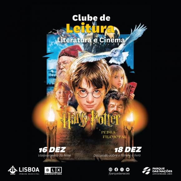 Ciclo de leitura e cinema com &ldquo;Harry Potter e a Pedra Filosofal&rdquo;
