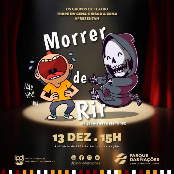 Teatros infantil e juvenil apresentam &ldquo;Morrer de Rir&rdquo;