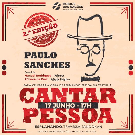 Segunda edi&ccedil;&atilde;o &ldquo;Cantar Pessoa&rdquo; no Parque das Na&ccedil;&otilde;es