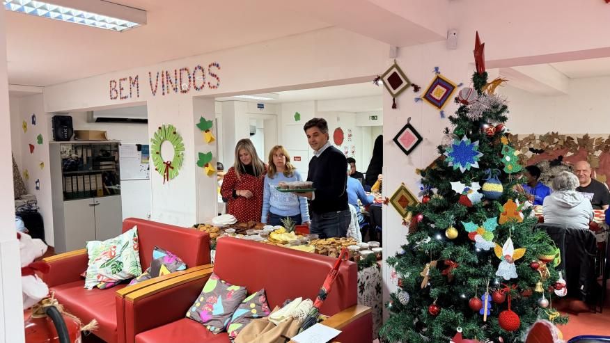 C. Juniores PN preparam jantar especial e enfeitam a Quinta das Laranjeiras