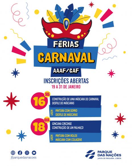 Inscri&ccedil;&otilde;es AAAF/CAF em F&eacute;rias