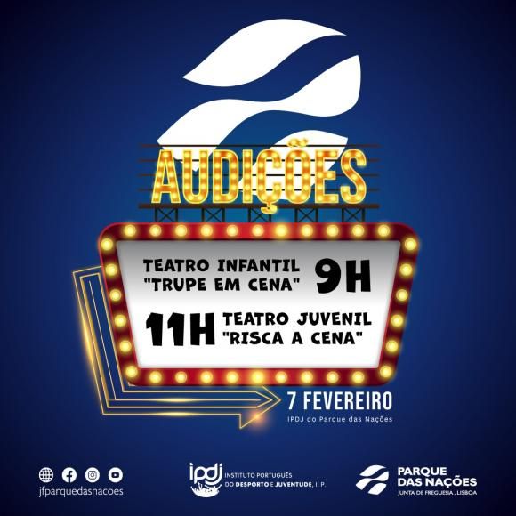 Audi&ccedil;&otilde;es Teatro Infantil e Juvenil do Parque das Na&ccedil;&otilde;es