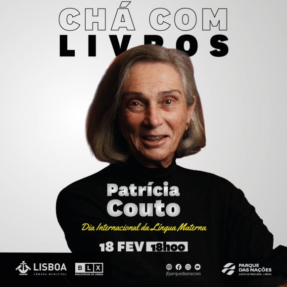 &ldquo;Ch&aacute; com livros&rdquo; convida Patr&iacute;cia Couto