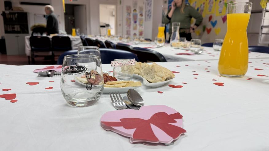 Almo&ccedil;o da Amizade no Centro de Dia da JFPN