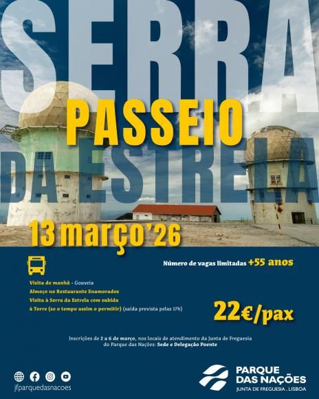 VAGAS PREENCHIDAS - Passeio &agrave; Serra da Estrela