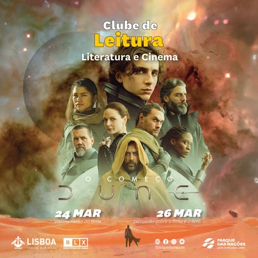 Ciclo de leitura e cinema com &ldquo;Duna&rdquo; de Frank Herbert