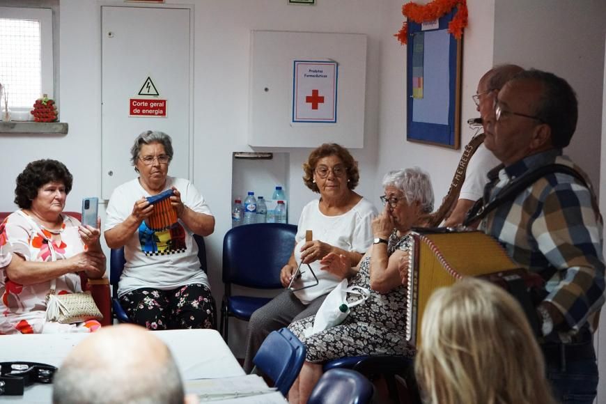 Arraial animado para os seniores do Centro de Dia