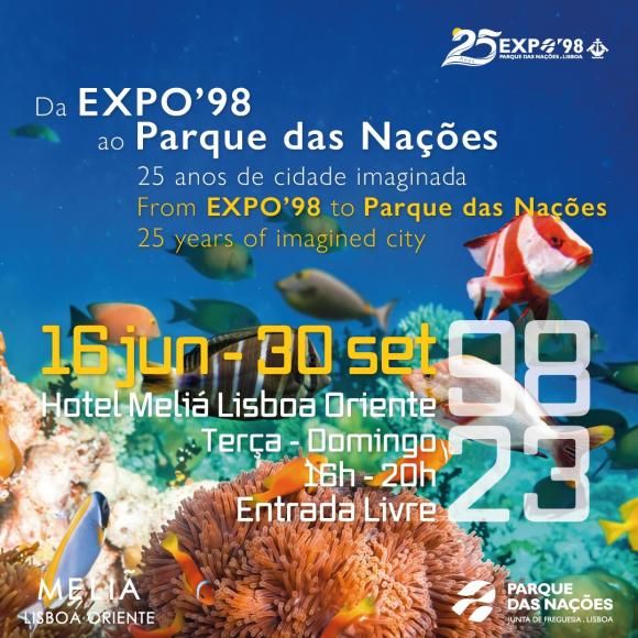 Hor&aacute;rios &ldquo;Da Expo'98 ao Parque das Na&ccedil;&otilde;es - 25 anos de cidade imaginada"