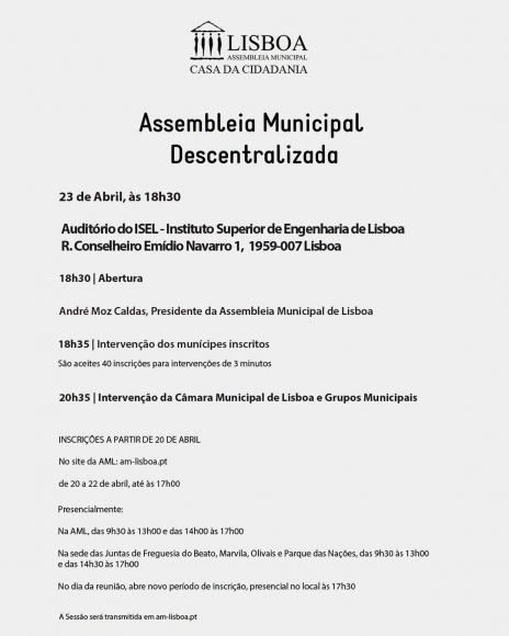 Assembleia Municipal Descentralizada