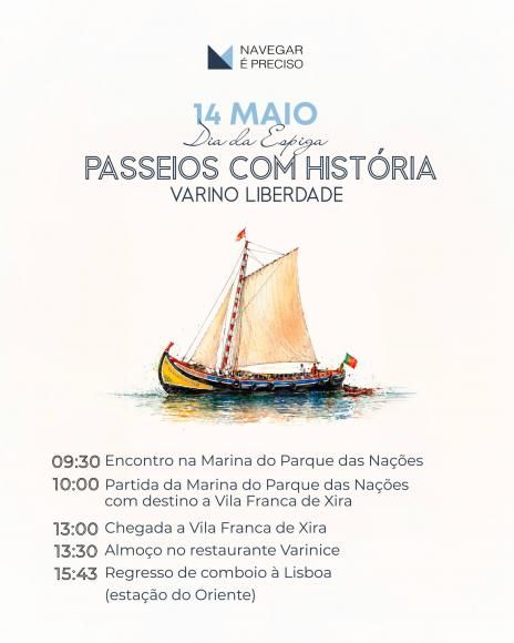 Passeios com Hist&oacute;ria no Tejo