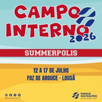 Inscri&ccedil;&otilde;es abertas para Campo Interno de F&eacute;rias