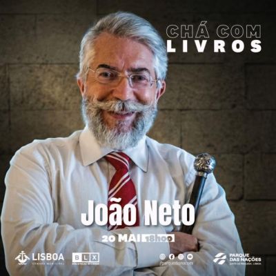 &ldquo;Ch&aacute; com livros&rdquo; convida Jo&atilde;o Neto