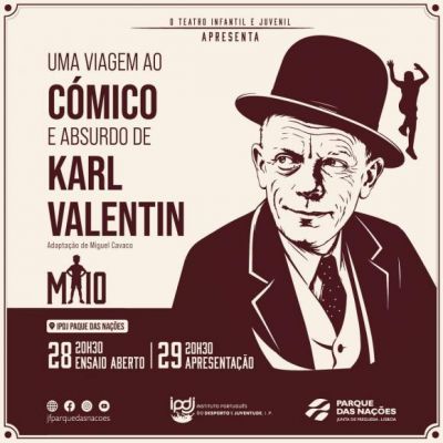 Teatros infantil e juvenil representam Karl Valentin