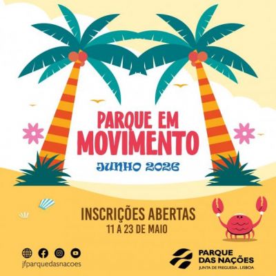Inscri&ccedil;&otilde;es abertas para Parque em Movimento em Junho