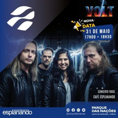 &ldquo;Volt&rdquo; atuam dia 31 de maio no Esplanando