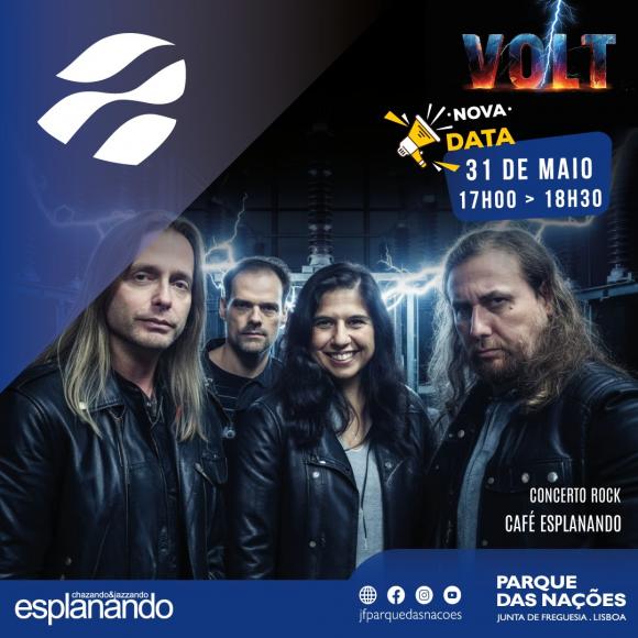 &ldquo;Volt&rdquo; atuam dia 31 de Maio no Esplanando