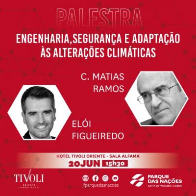Palestra sobre engenharia, seguran&ccedil;a e adapta&ccedil;&atilde;o &agrave;s altera&ccedil;&otilde;es clim&aacute;ticas